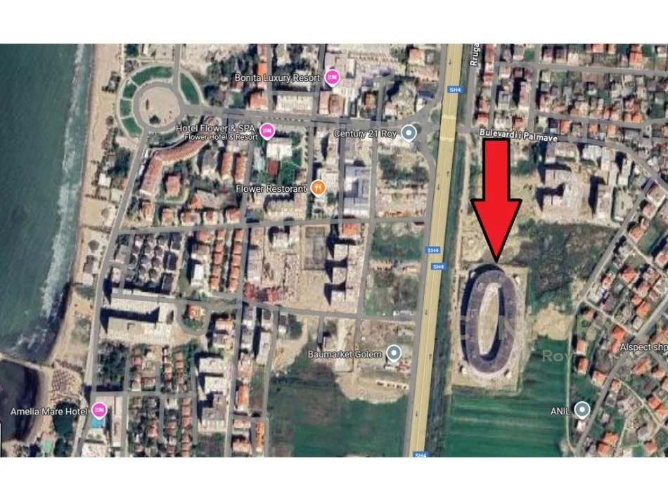Golem, shitet apartament 1+1 , 72 m² 61.260 € (Golem Durres)