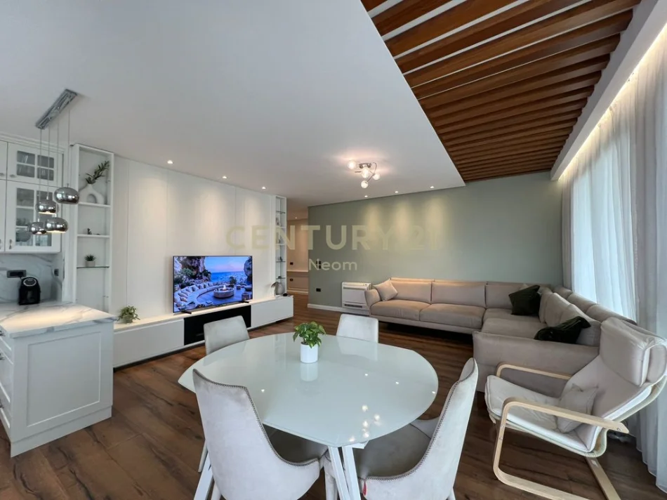 Tirane, jepet me qera apartament 2+1+Ballkon Kati 5, 160 m² 1.500 € (liqeni i tiranes)