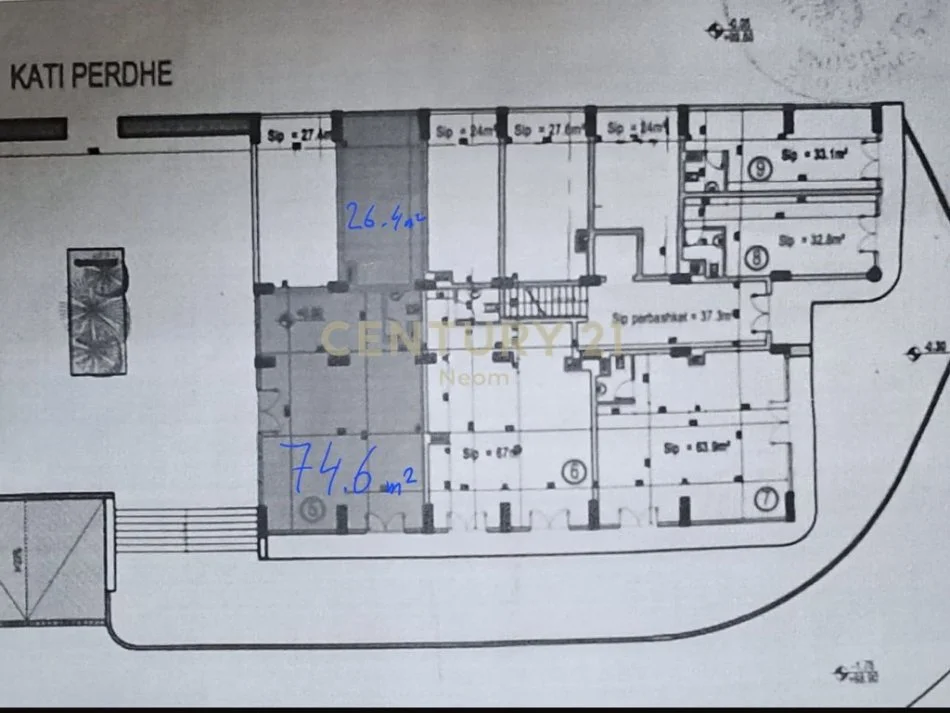 Tirane, jap me qera ambjent biznesi , 100 m² 1.000 € (Liqeni i Thatë)