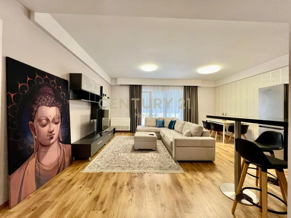 Tirane, jepet me qera apartament 2+1+Aneks+Ballkon Kati 7, 63 m² 1.400 € (Neom116023)