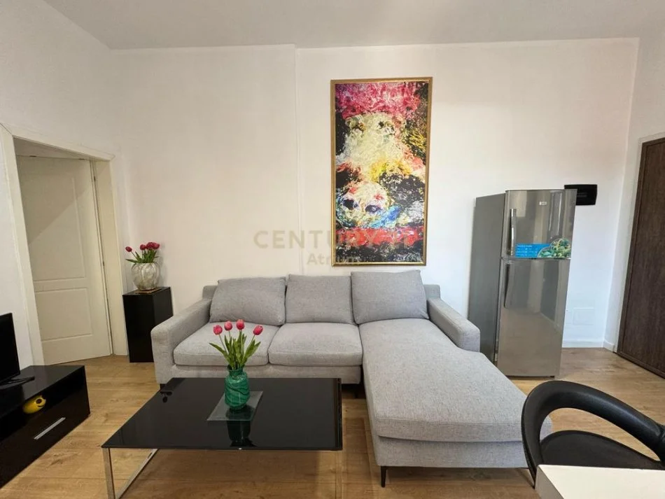 Tirane, jepet me qera apartament 1+1+Ballkon Kati 7, 75 m² 650 € (Rruga e Kavajes)