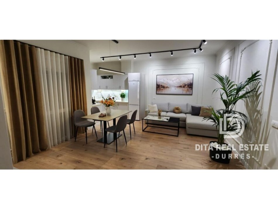 Durres Plazh, shitet apartament 1+1+Ballkon Kati 5, 60 m² (Pavaresia)