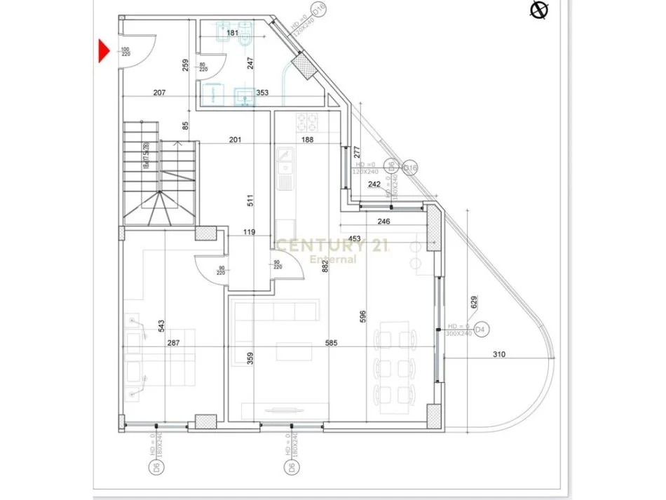 Tirane, shes apartament 3+1 , 224 m² 375.000 € (Liqeni i Thatë)