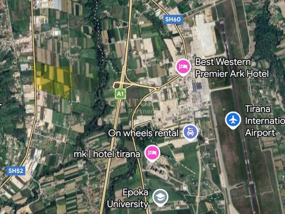 Tirane, shitet toke , 12.255 m² 490.200 € 