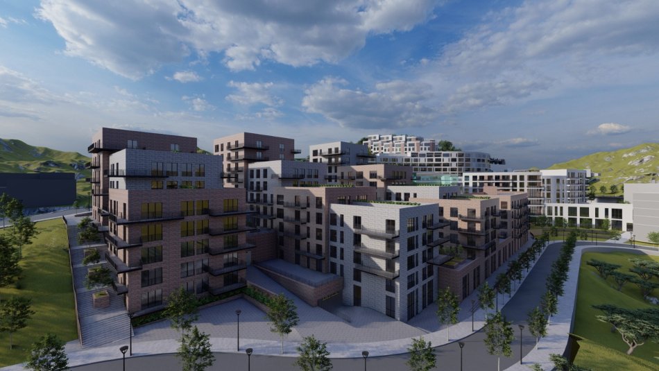 Tirane, shes apartament 1+1+Ballkon Kati 6, 65 m² 109.000 € (Rezidenca Kodra e Diellit 2)