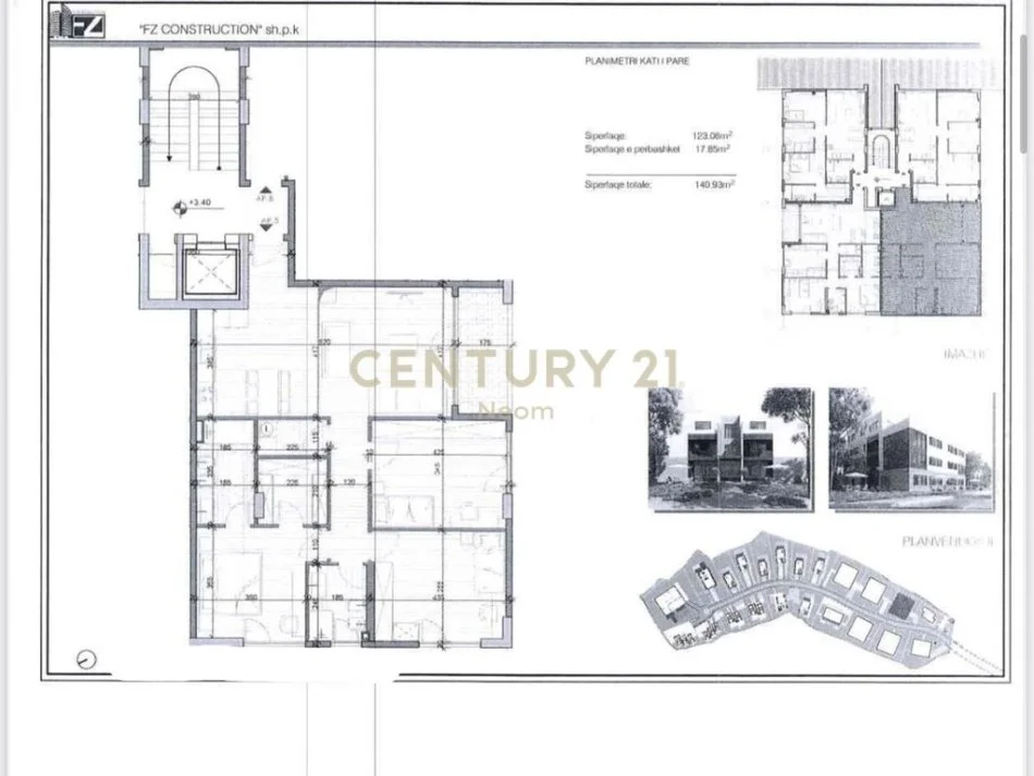 Tirane, shitet apartament 3+1+Aneks+Ballkon Kati 2, 141 m² 390.000 € (Neom121048)