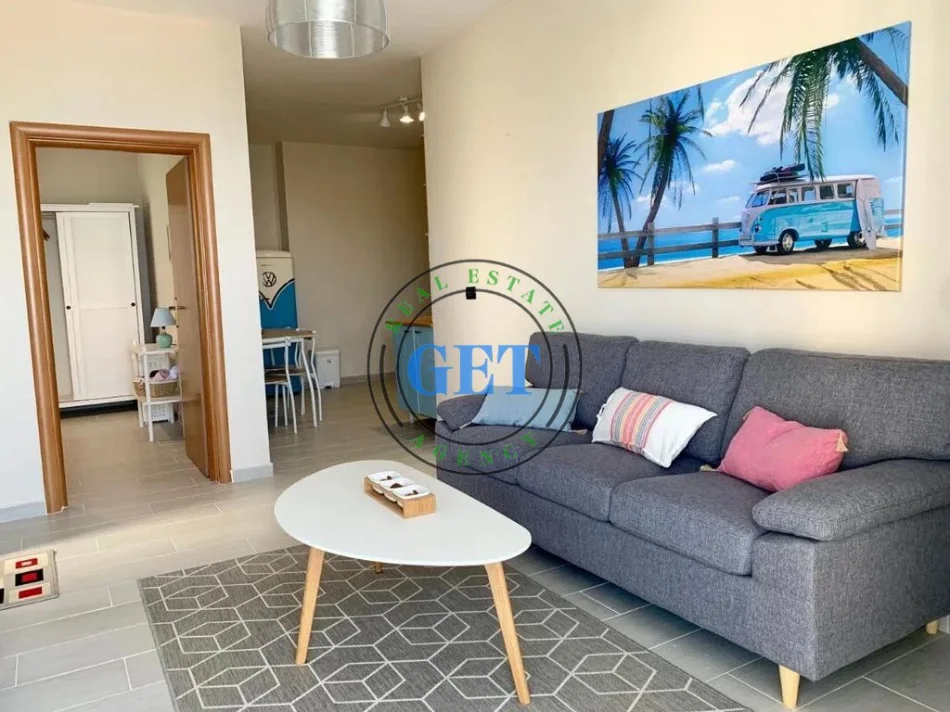 Durres, shitet apartament 1+1 , 139.000 € (Shkëmbi i Kavajës)