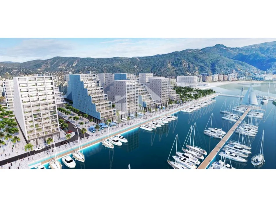 Vlore - Lungomare, shitet apartament 2+1 Kati 5, 190 m² 519.000 € (VLORA MARINA)