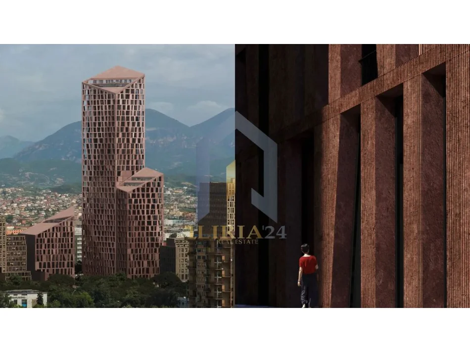 Tirane, shitet apartament 2+1+Ballkon Kati 9, 142 m² 326.140 € (Apartament 2+1 per shitje tek Bulevardi i Ri Tirana 2)