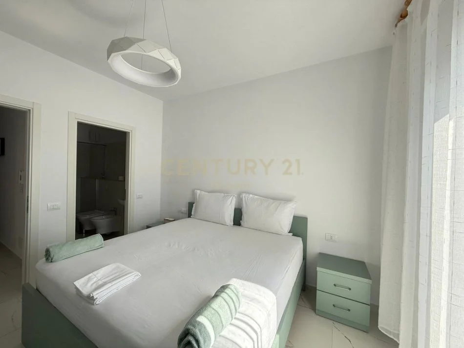 Tirane, jepet me qera apartament 1+1 Kati 3, 95 m² 600 € (Rezidenca ASL 2)