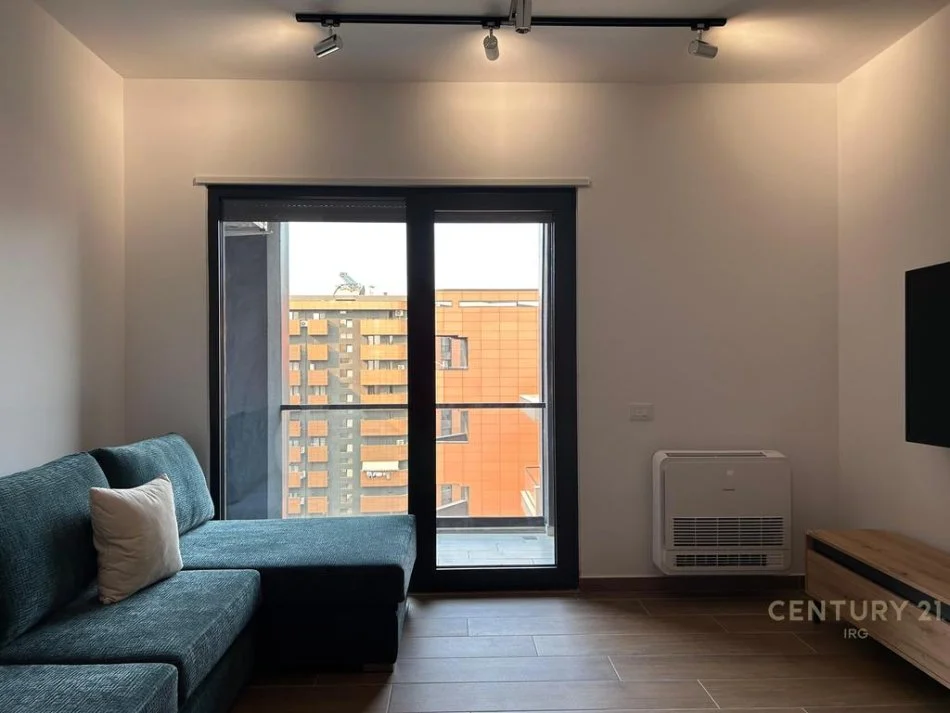 Tirane, jepet me qera apartament 1+1 Kati 9, 87 m² 550 € (OASIS RESIDENCE, Unaza e Re)