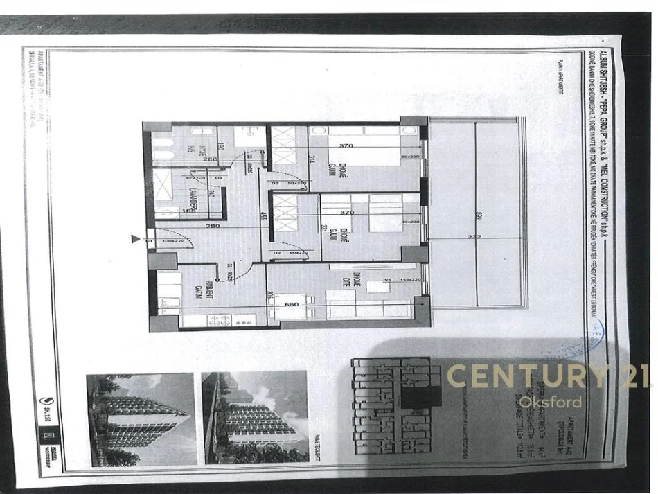 Tirane, shitet apartament 2+1+Ballkon Kati 10, 113 m² 170.000 € (fusha aviacionit)