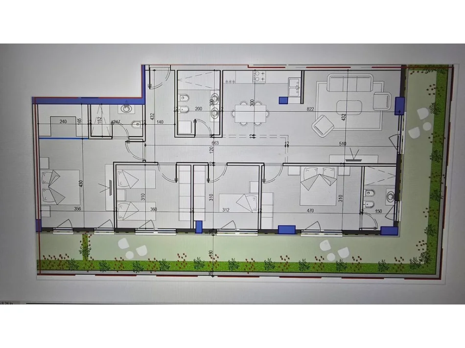 Tirane, shitet apartament 4+1+Ballkon Kati 16, 226 m² 690.000 € 