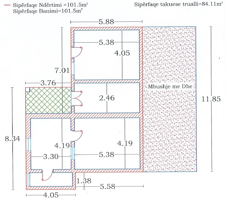Tirane, shitet Vile 3 Katshe Kati 3, 609 m² 680.000 € 