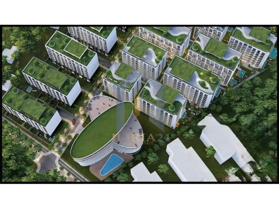 Tirane, shes apartament 2+1+Ballkon Kati 3, 90 m² 108.564 € (Apartament 2+1 per shitje ne Golem Liburna Residence)