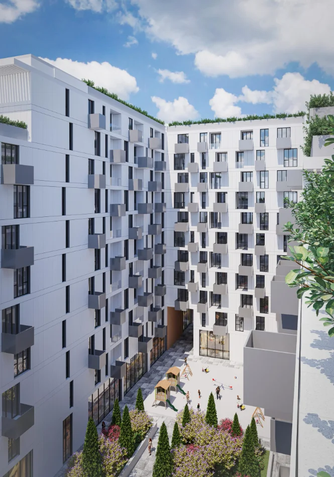 Tirane, shitet apartament 2+1+Ballkon Kati 3, 110 m² 166.185 € (Mei's Garden Residence)