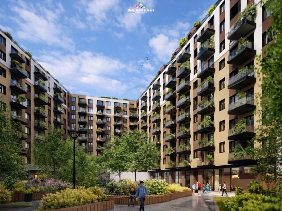 Tirane, shes apartament 1+1+Ballkon Kati 5, 65 m² 98500€ (fusha e aviacionit)