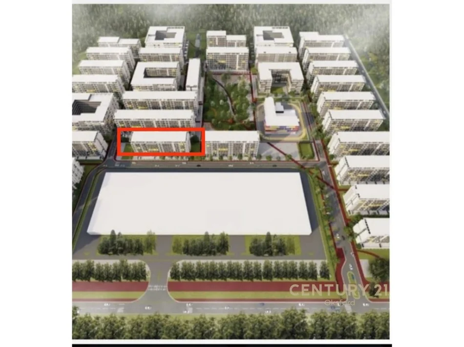 Tirane, shitet apartament 2+1+Ballkon Kati 6, 95 m² 110.000 € (univers city)