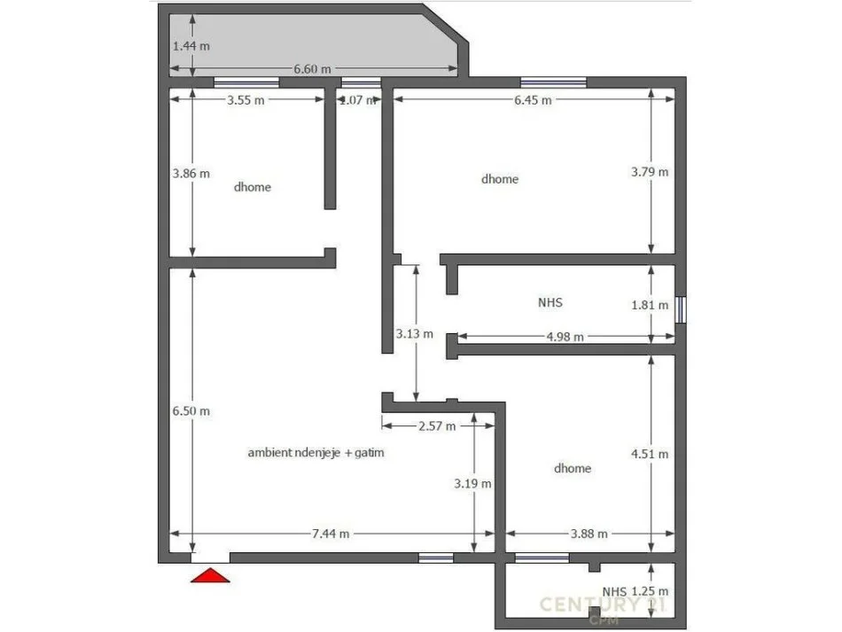 Tirane, jepet me qera ambjent biznesi Kati 0, 137 m² 1.500 € (Bllok)