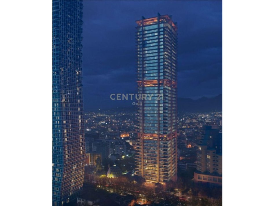 Tirane, shitet apartament 1+1 Kati 15, 93 m² 