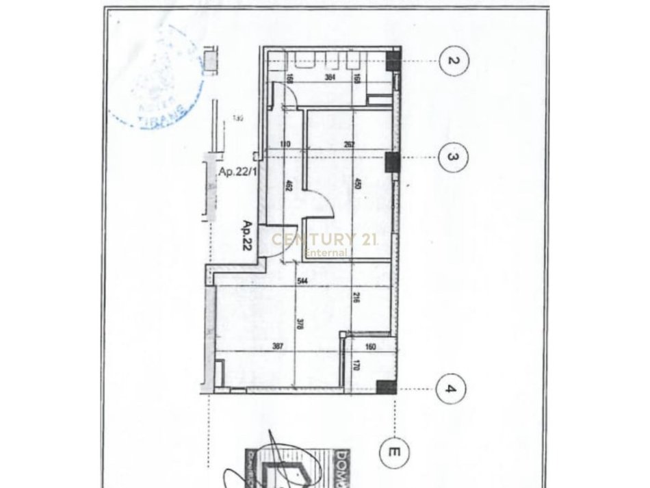 Tirane, shitet apartament 1+1 Kati 6, 59 m² 170.000 € (PAZARI I RI)
