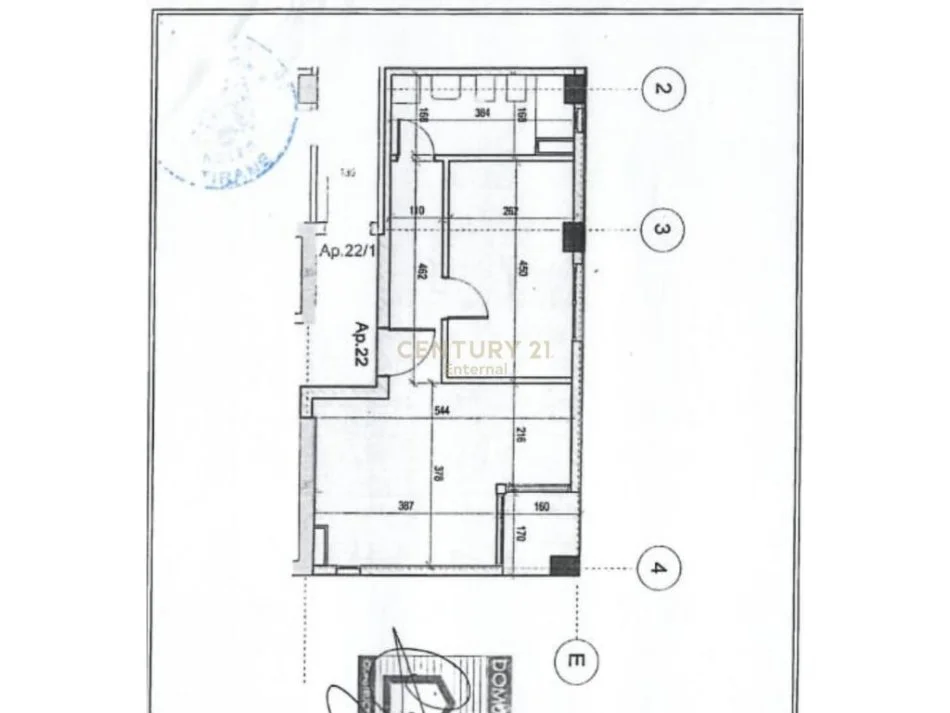 Tirane, shitet apartament 1+1 Kati 6, 59 m² 170.000 € (PAZARI I RI)