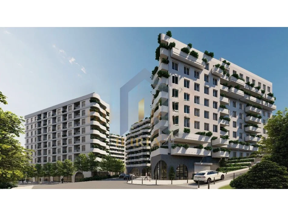 Tirane, shitet apartament 1+1+Ballkon Kati 8, 68 m² 80.155 € (Apartament 1+1 per shitje ne Paskuqan Kompleksi Aluna 2)