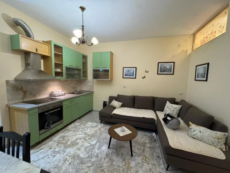 Tirane, jepet me qera apartament 2+1+Ballkon Kati 2, 65 m² 550 € (liqeni i thate)