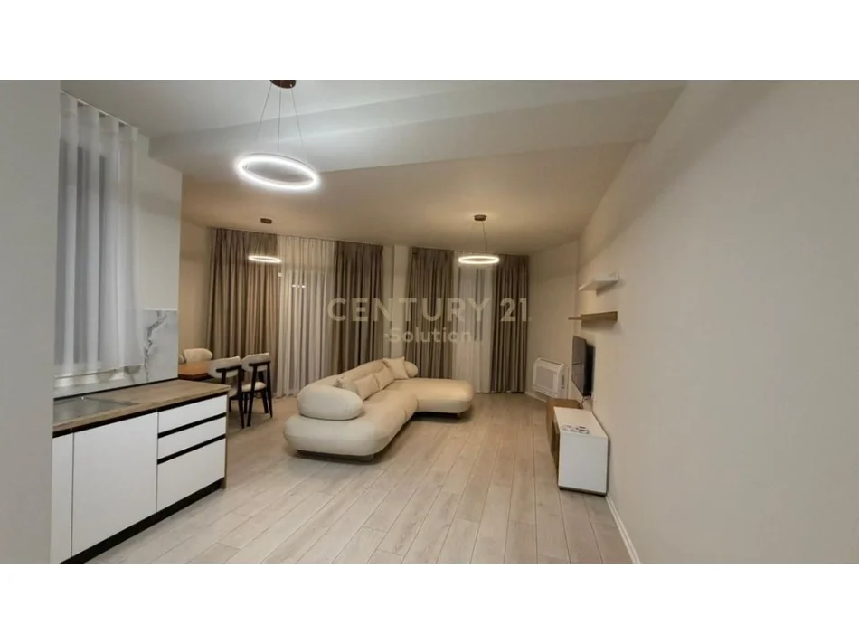 Tirane, jepet me qera apartament 1+1+Ballkon Kati 2, 62 m² 580 € (RIVER RESIDENCE!)