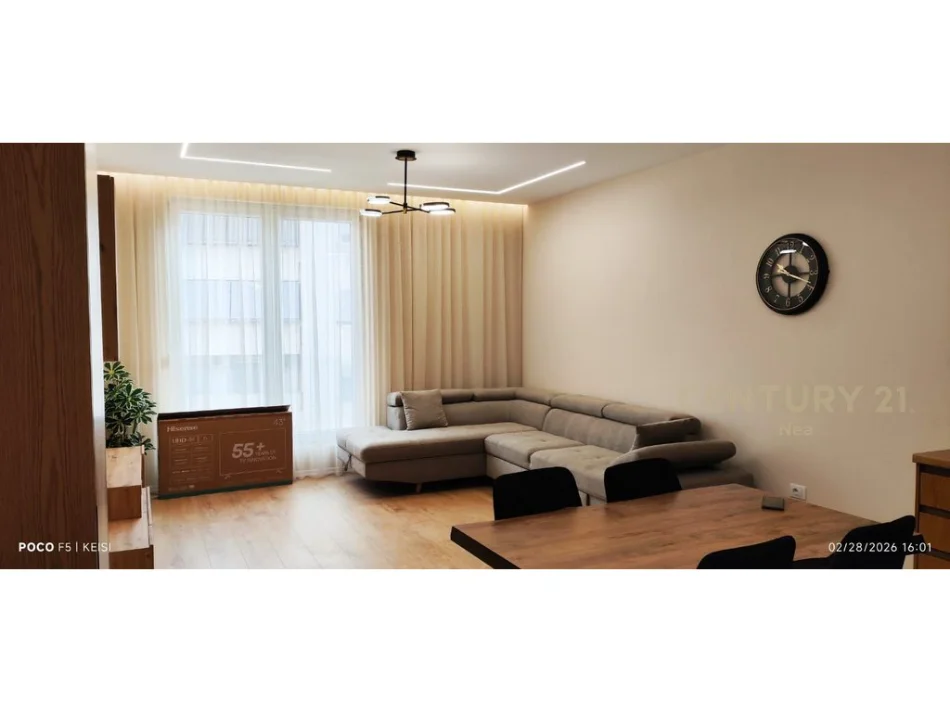 Tirane, jepet me qera apartament 1+1 Kati 3, 65 m² 650 € (bulevardi i ri)