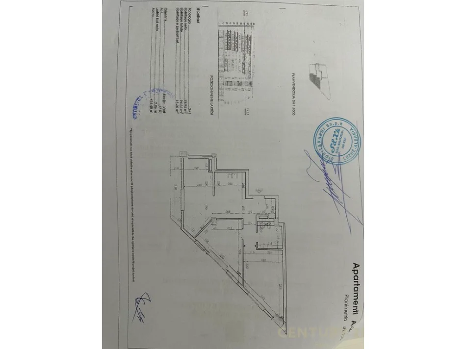 Shqiperi, shes 2+1 Kati 7, 95 m² 123.000 € (paskuqan)