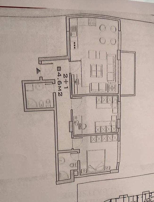 Tirane, shitet apartament 2+1+Ballkon Kati 5, 96 m² 149.000 € 