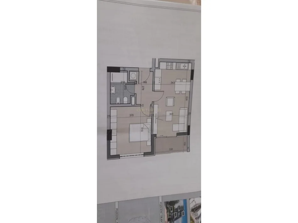 Tirane, shitet apartament 1+1 Kati 3, 69 m² 80.000 € (Univers City)