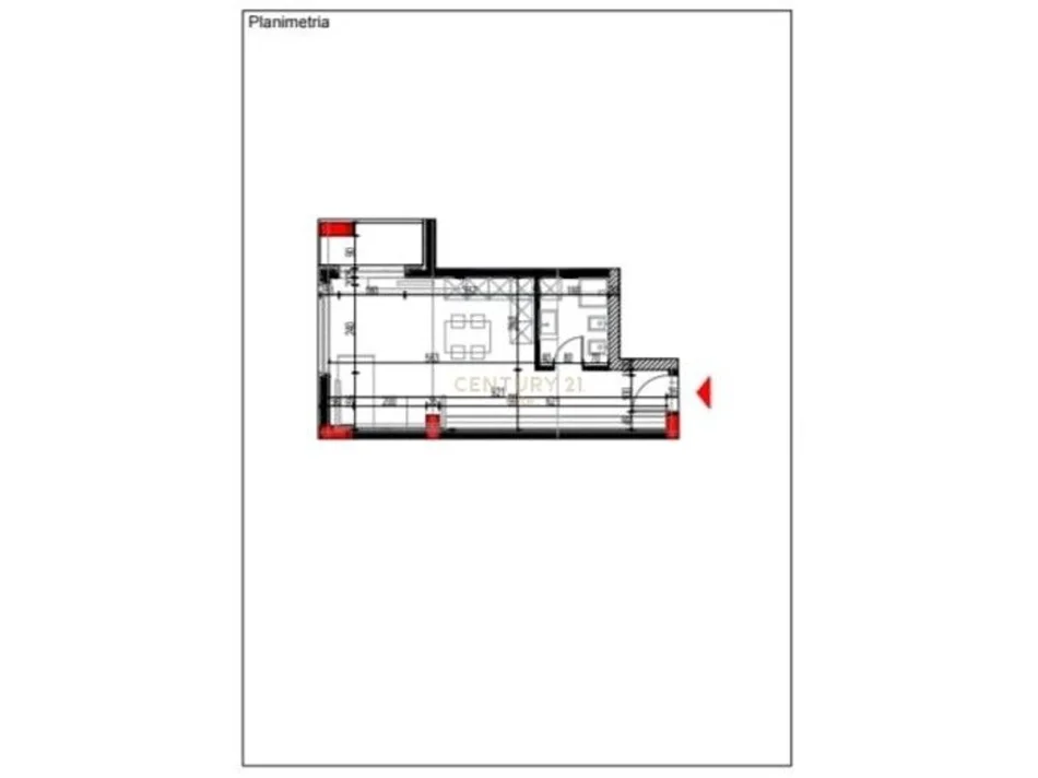 Tirane, shitet apartament Studio Kati 1, 49 m² 60.500 € (në Paskuqan)