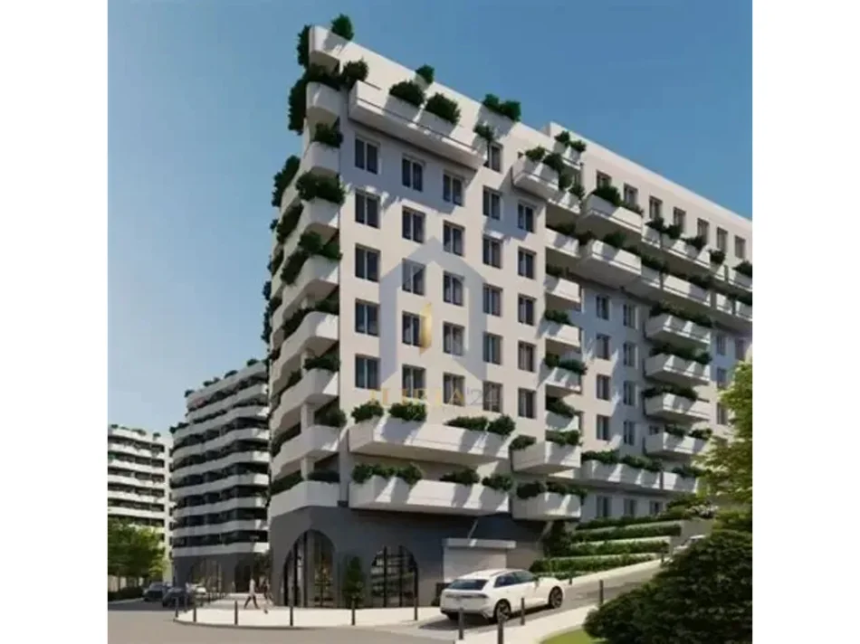 Tirane, shitet apartament 1+1+Ballkon Kati 5, 82 m² 90.310 € (Apartament 1+1 per shitje Kompleksi Aluna)