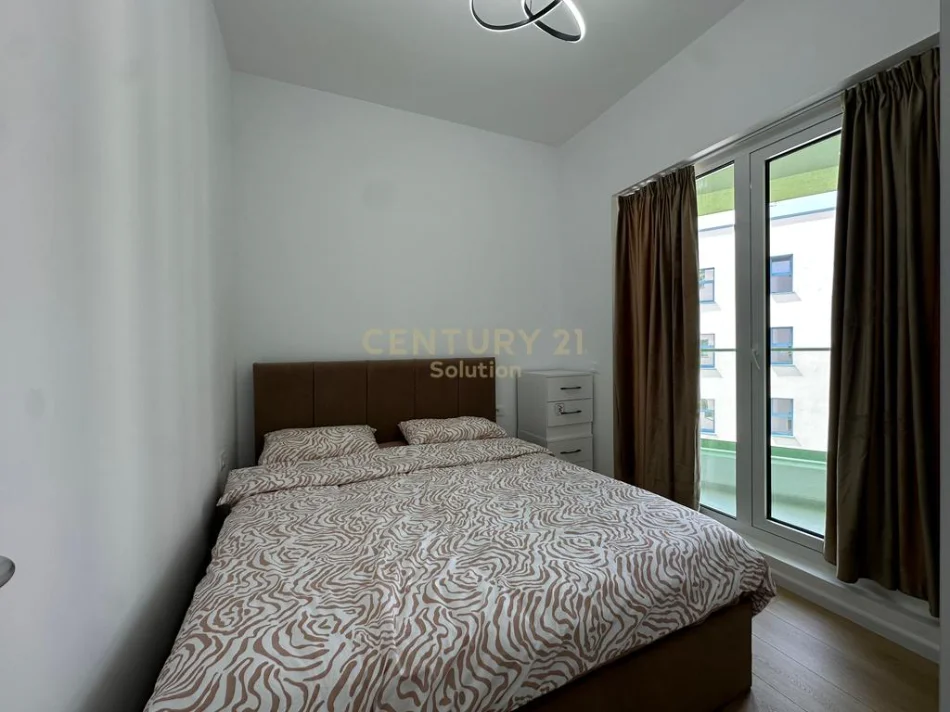 Tirane, jepet me qera apartament 1+1 Kati 6, 50 m² 450 € (Kompleksi Mangalem)