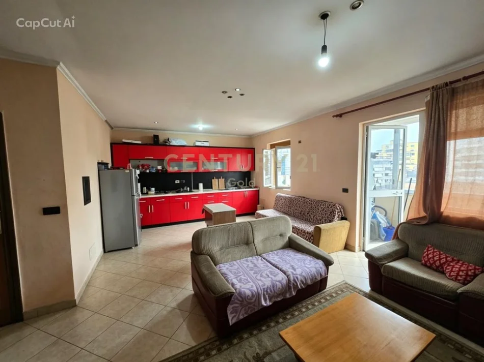 Tirane, shitet apartament 2+1+Ballkon Kati 6, 85 m² 