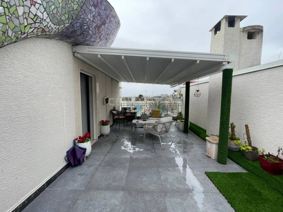 Tirane, shitet apartament duplex 3+1+Aneks+Ballkon Kati 5, 190 m² 470.000 € (kodra e diellit 2)