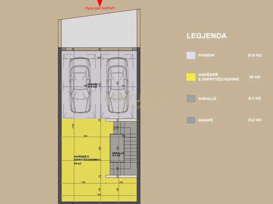 shitet Vile 3+1+Ballkon Kati 2, 230 m² 538.000 €