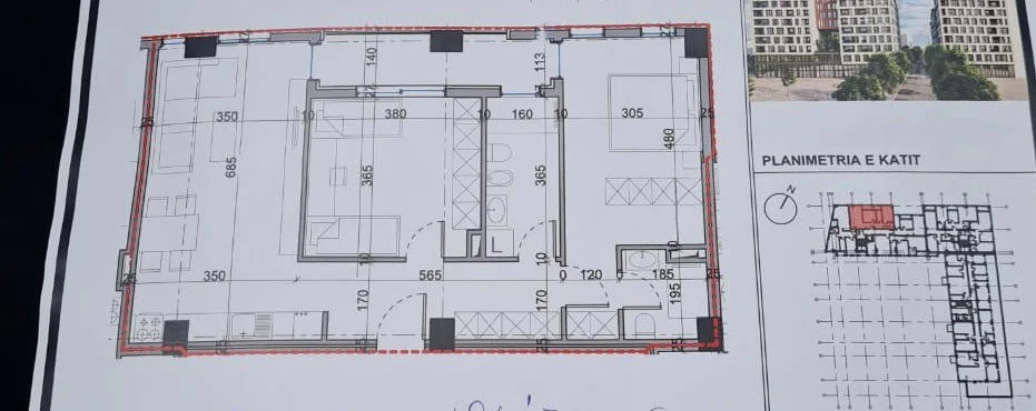 Tirane, shitet 2+1+Ballkon , 108 m² (Bulevardi i ri)