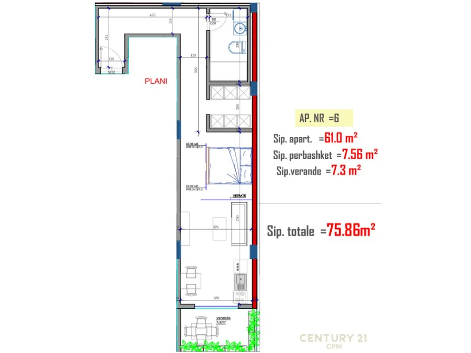 Tirane, shitet garsonier , 81.372 € 