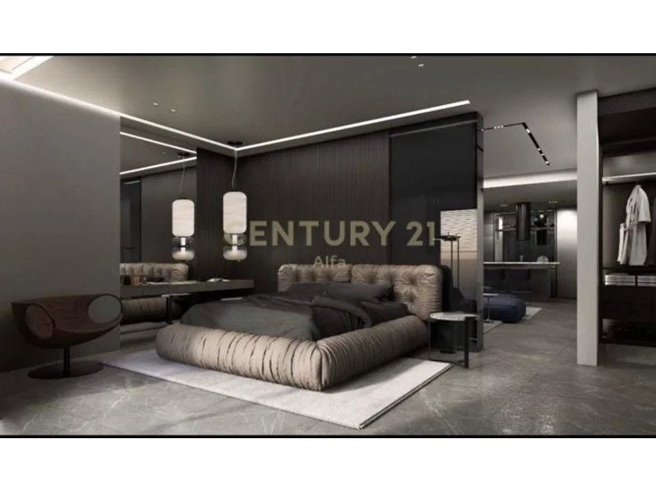 Tirane, jepet me qera apartament 1+1+Ballkon Kati 13, 103 m² 2.800 € (rruga e elbasanit)