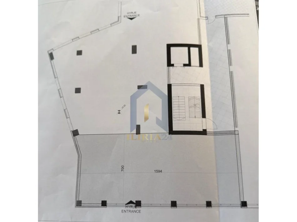 Tirane, shitet ambjent biznesi Kati 0, 115 m² 460.000 € (Ambient Biznesi për Shitje – River Park Residence Astir)