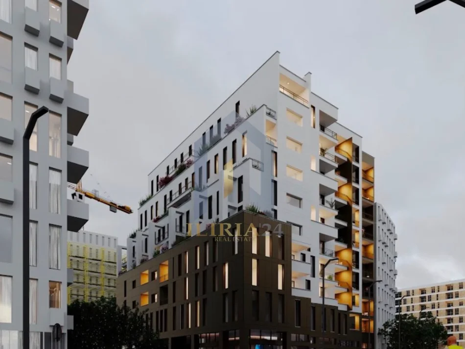 Tirane, shes apartament 2+1+Ballkon Kati 7, 118 m² 245.000 € (Apartament 2+1+post parkimi për Shitje tek Mara Residence Don Bosko)
