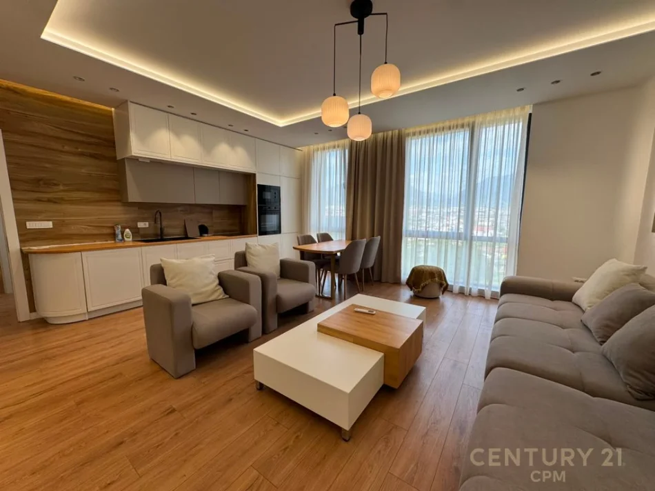 Tirane, jepet me qera apartament 1+1 Kati 6, 76 m² 650 € (bulevardi i ri)