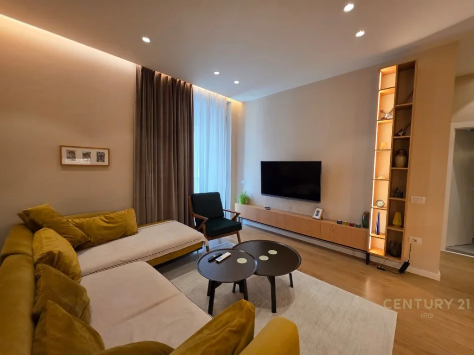 Tirane, jepet me qera apartament 1+1 Kati 5, 75 m² 1.200 € (liqeni thate radison)