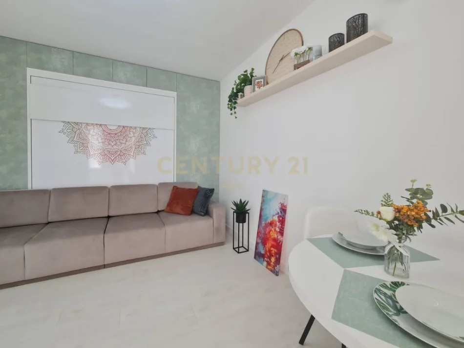 Tirane, shitet apartament 1+1 Kati 3, 34 m² 34 € (sheshi willson)