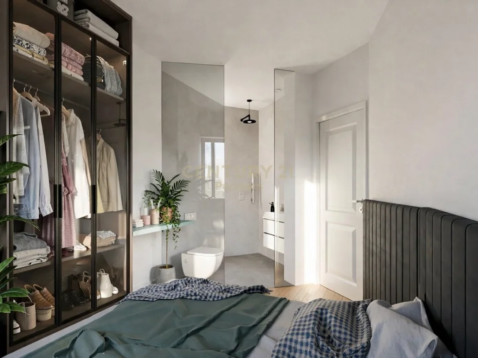 Tirane, jepet me qera apartament 2+1+Ballkon Kati 8, 74 m² 800 € 