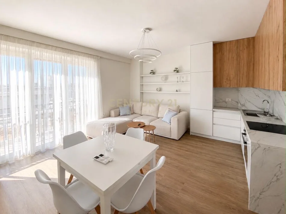Tirane, jepet me qera apartament 1+1 Kati 8, 60 m² 1.100 € 