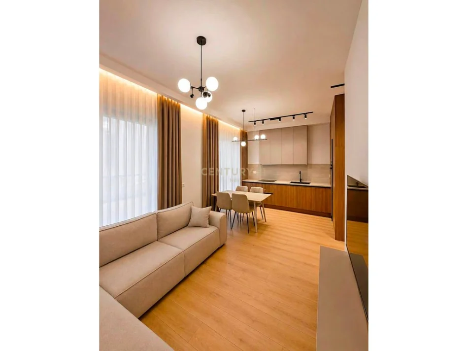 Tirane, jepet me qera apartament 1+1 Kati 2, 65 m² 550 € (Kompleksi Kadiu)